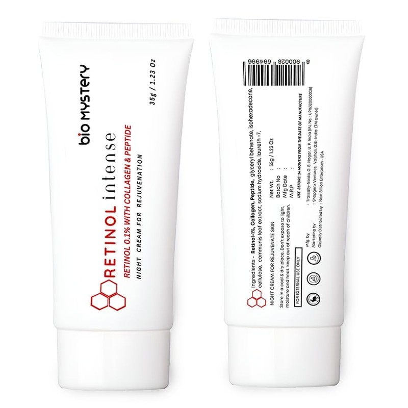 Bio Mystery Retinol 0.1 Intense Cream with Collagen & Peptide