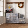 AWTATOS Shoe Rack, 6 Tier Shoe Storage Cabinet with Door,