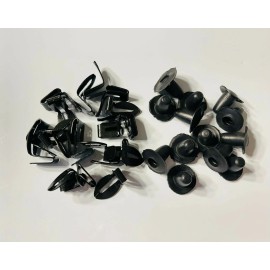 OK Parts Door Panel Clip & Seals 22 pieces / Sets Fits VW Bug Beetle 1949-1977 T1 Ghia