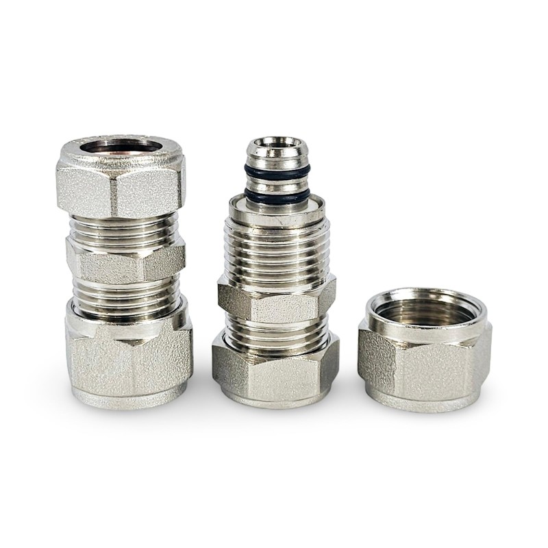 16mm Composite Pipe to 15mm Copper Pipe Reducer Adapter