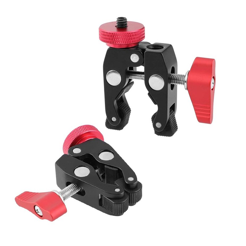 Kayulin Crab Clamp with 1/4"-20 Screw for Studio Flash Light