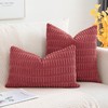 Artscope Corduroy Set of 1 Cushion Cover 30x50 cm Super