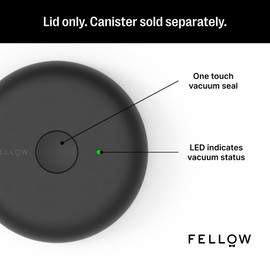 Fellow Electric Atmos Lid - Automatically Sealing Lid - Compatible With All Atmos Vacuum Coffee Canisters