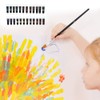 24 Colors Acrylic Pigments Set with 3Pcs Painting Pens Students