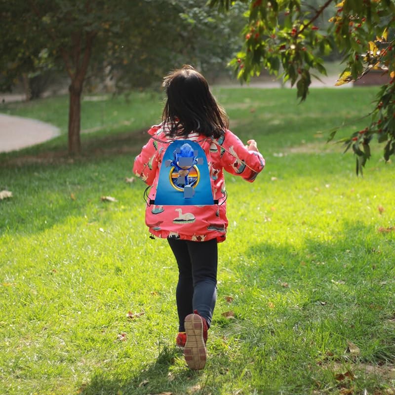 Damoff Drawstring Rucksack Drawstring Gym Bag Backpack Travel Bag Bookbag