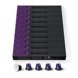 NESPRESSO ORIGINAL Arpeggio, Dunkle Röstung, Kompatibel mit ORIGINAL Kaffeemaschinen, Kapsel Set aus 100 Kaffeekapseln