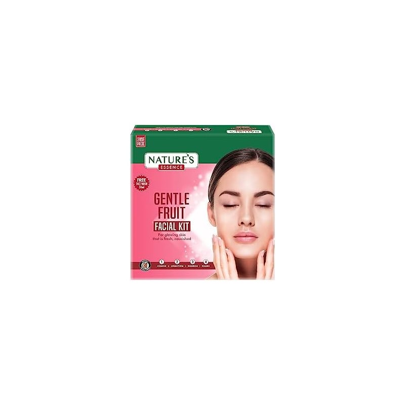 Nature's Essence Kit facial de frutas suaves (45 gramos+30 ml)