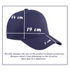 Morefaz Unisex Boys Girls Baseball Cap Navy Blue Children's Cap