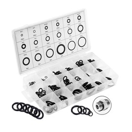 O-Ring 279 Pieces Rubber Seal 3 mm to 22 mm Sealing Rings Set Gasket Set Nitrile Rubber NBR Sealing Tool