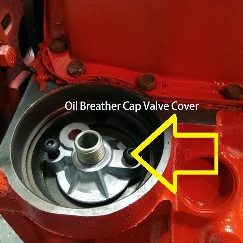Oil Breather Cap Valve Cover Steel Material Replacement for Chevy