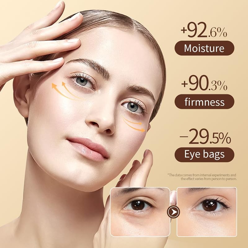 Retinol and Caffeine Anti-Wrinkle Eye Essence Oil, 8ml, with 360°