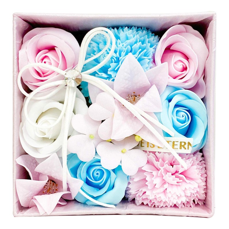Luana Q-FLA Soap Flower Box Hand Wash Stone "Angel Luana