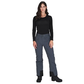 Arctix Women's Premium Insulated Snow Pants, Steel, Medium