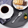 KEAWELL Luxurious 5.1-Inch Espresso Spoons Set - 6 Pieces -