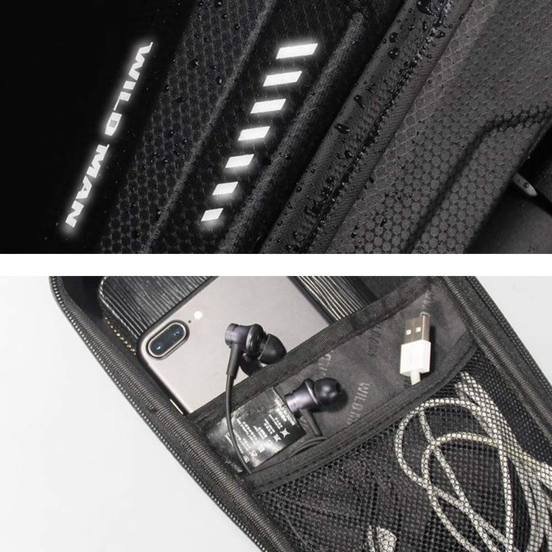 WILD MAN EVA Hard Shell Waterproof Scooter Storage Bag for