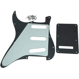 Dopro 11 Hole Strat SSS Pickguard ST Back Plate Trem Cover for USA/Mexican FD Strat Abalone Pearl