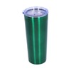 2‑Layer Green Insulation Bottle Stainless Steel Vacuum Bottle for Travel