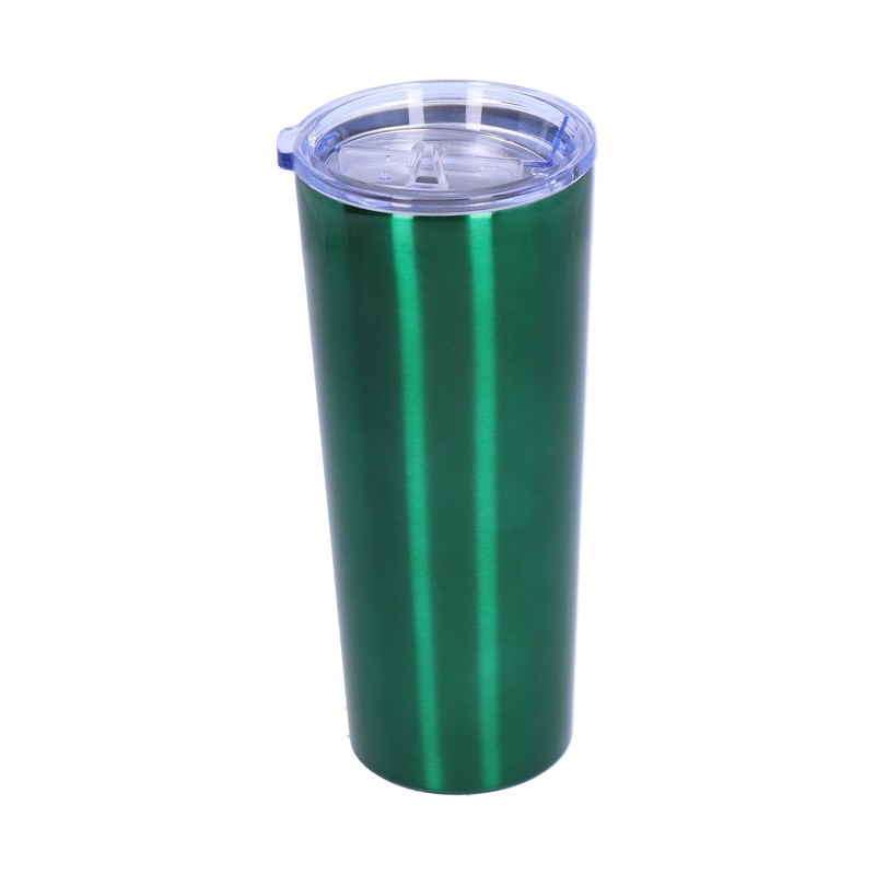 2‑Layer Green Insulation Bottle Stainless Steel Vacuum Bottle for Travel