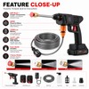 Cordless Pressure Washer for Car Cleaning – 30Bar Portable Spray