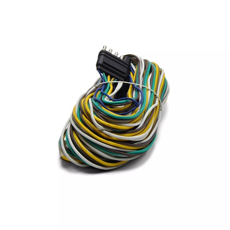 Distributor Trailer Light Wiring Harness 5 Flat 25ft with Full