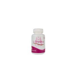 L-Tirosina - Sano Mundo, 50 cápsulas de 500 mg cu  Aminoácido Esencial para la Salud Mental y Física  Suplemento Natural para la Energía              