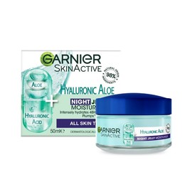 Garnier SkinActive Hyaluronic Aloe Night Jelly Moisturiser 50ml