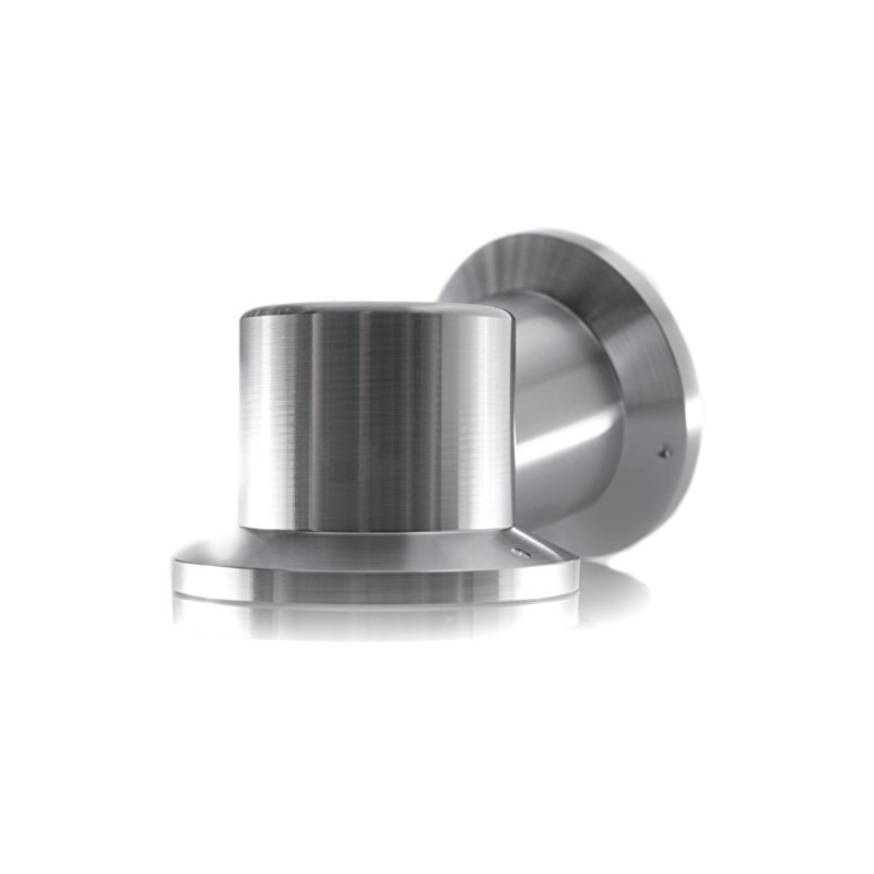 Hifi Lab Pot Aluminium 38X26X26 Audio Rotary Knob Solid Silver