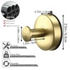 DGYB Suction Cup Hooks for Shower Set of 2 Removable