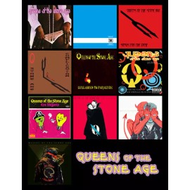 QUEENS OF THE STONE AGE album discography magnet (3.75" x 4.75") qotsa