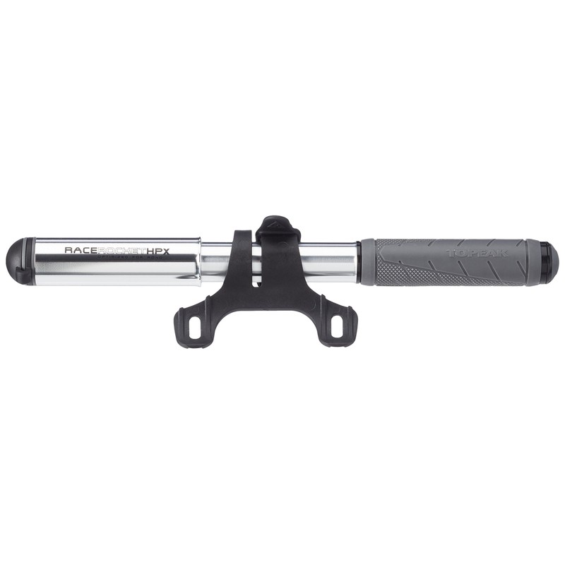 TOPEAK RaceRocket HPX Bicycle Pump (Long Version), Silver, 25 x