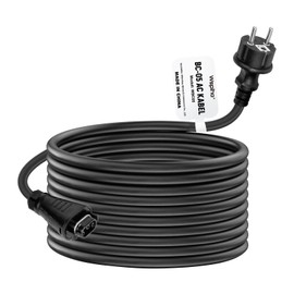 WSPIHO BC05 AC Cable 2 M/3 M/5 M, for HMS Field Connector Hoymiles Inverter, BC-05 Socket to Schuko Plug Connection Cable (10 m)