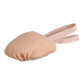 Linodes Leather Contemporary Pirouette Lyrical Half Sole Jazz Ballet Dance Shoe Turning Shoes for Women and Girls-BalletPink-S