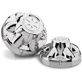 Dicor Corp TAC655-CC Wheel Cover, Hubcap and Simulator (Tac655-Cc Chrome Plated Abs Trailer Hub Covers)