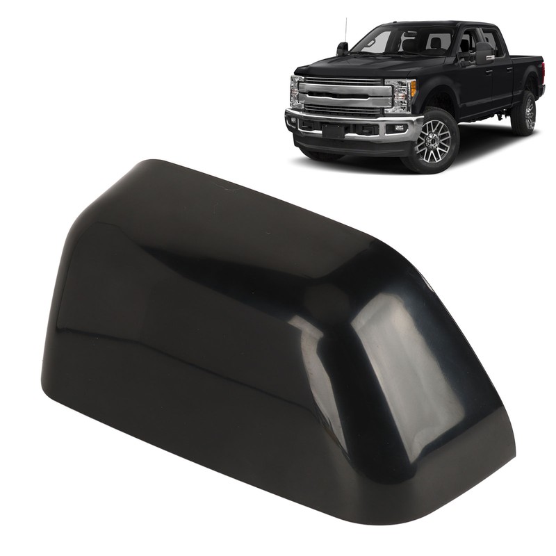 Mirror Cover Cap Black Exterior Rearview Side Mirror Housing for