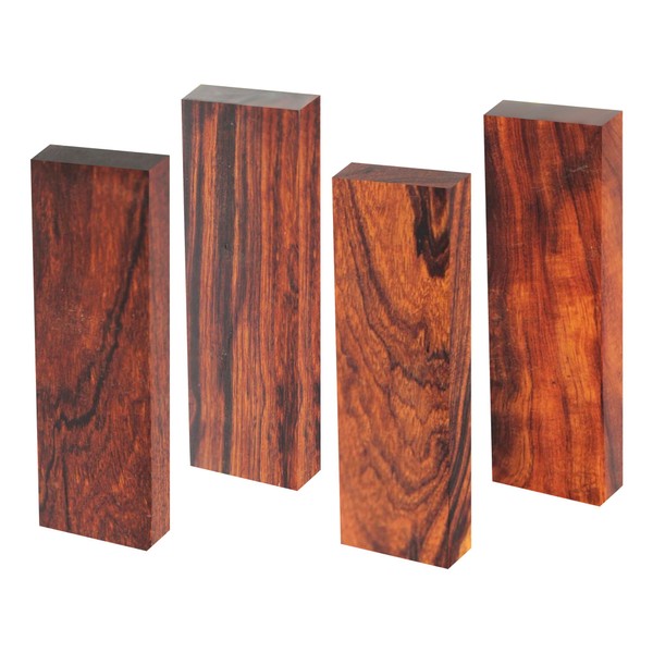 IECAP LLC 4 Pieces Ironwood Knife Scales - Natural Wood