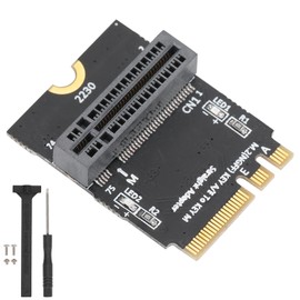 Adapter Card NVME SSD to M.2 Key AE Vertical Installation Network Converter for 2280 Type