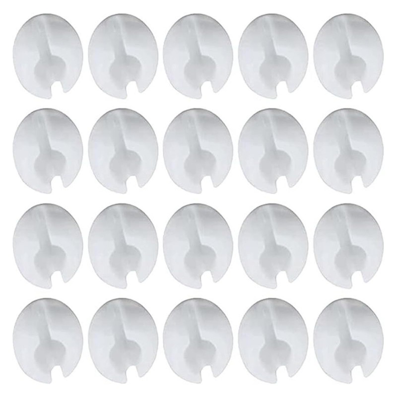 LEADSDGE Pack Of 20 Beads Chain Crimp Stops Roller Shade