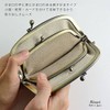 Rinori Women’s Coin Purse, Leather, Metal Clasp Opening, Excellent Storage