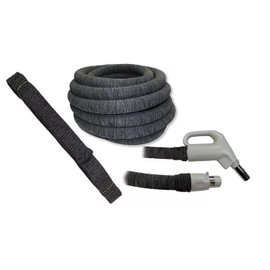 Soc It Central Vacuum 30' Knitted Hose Cover with Installation Tube
