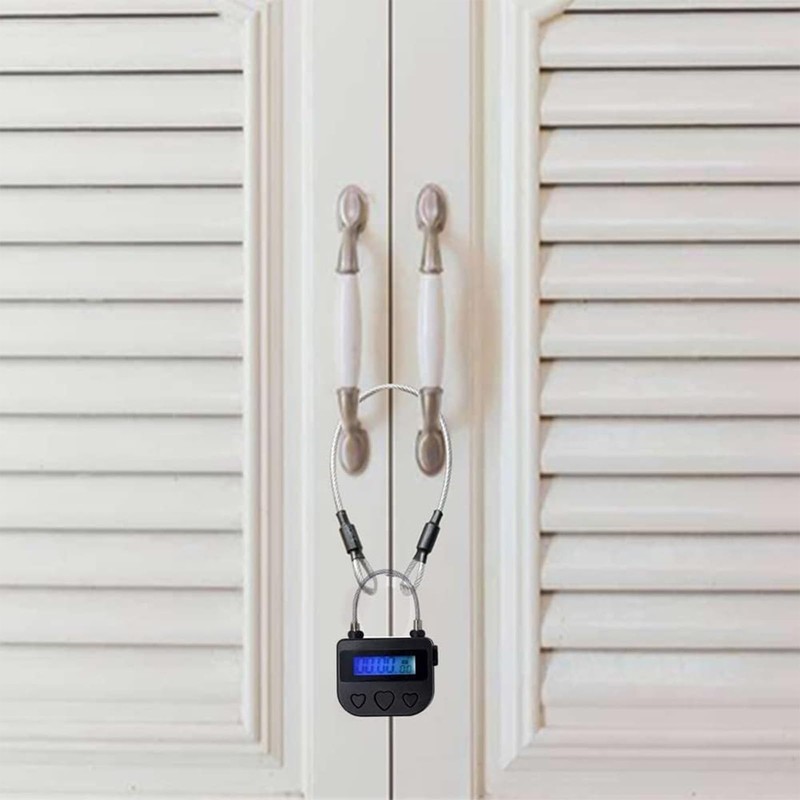 Electronic Time Padlock 99 Hours Max Timing with Electronic LCD