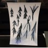 labello12012 Slenderman Postcards (Matte Paper)