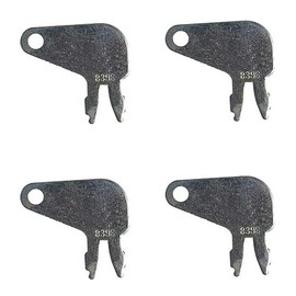 LEFITPA 4 Pack Replacement Master Disconnect Ignition Key for Caterpillar 313B 313D2 LGP for Case-IH 320D LN 320D LRR for Komatsu 330D MH 336D 336D L 336D LN 336E 336E H Industrial Construction Models