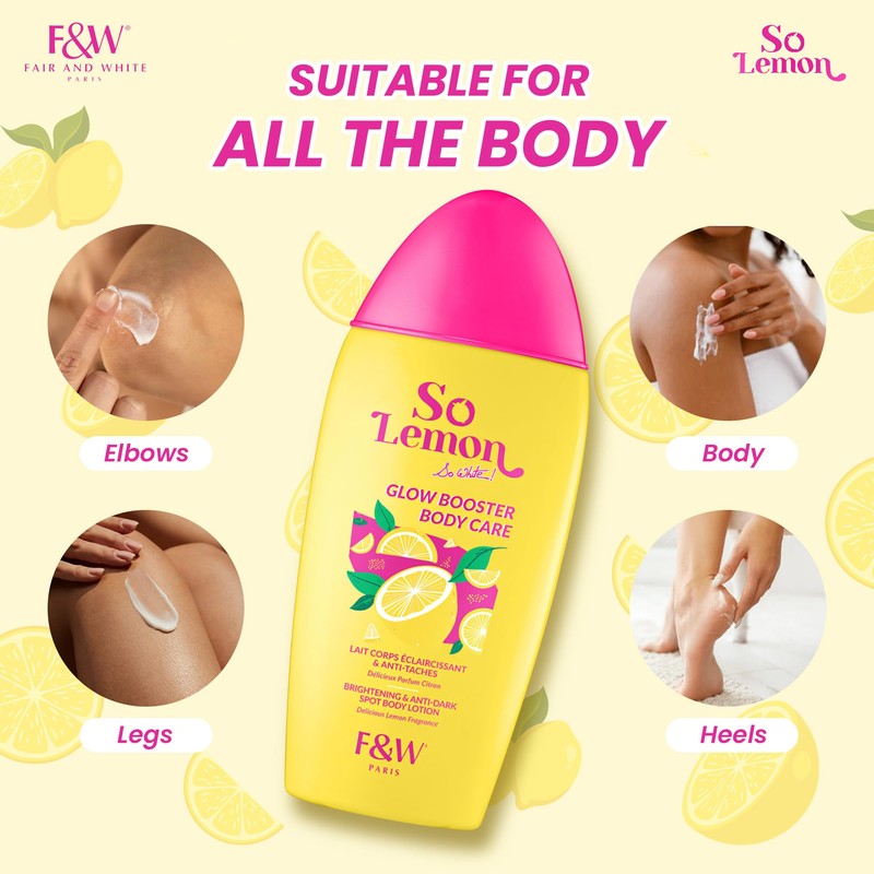 FAIR & WHITE So Lemon Glow Booster Body Care Lotion