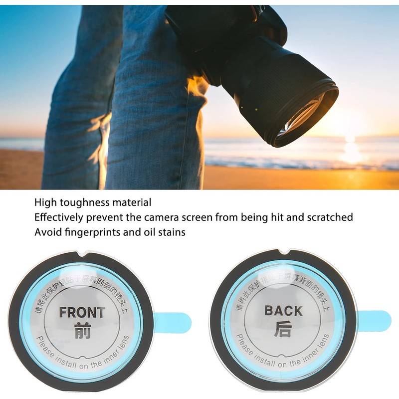 Protectores de Lente Doble para One X2, Cubierta Protectora de