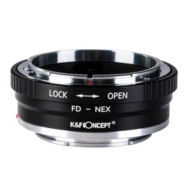 K&F Concept FD to NEX Adapter NEX Adapter Lens Mount Adapter Ring For Canon FD mount Lens To Sony NEX-3 NEX-1 E Mount Adapter Ring