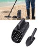 Metal Detecting Set, Lightweight ABS Plastic Scoop with Ergonomic Handle,