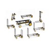 Rock-N-Roller R2RT (Micro) 8-in-1 Folding Multi-Cart/Hand Truck/Dolly/Platform Cart/26" to 39"