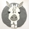 Soft Cotton Baby Play Mat Giraffe Pattern Wide Application Baby