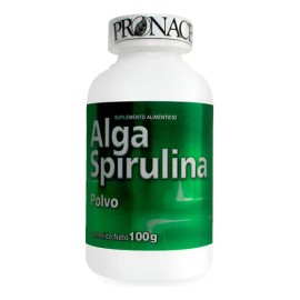 Alga Spirulina En Polvo Pronacen 100g Aminoacidos, Minerales                                                                                          