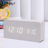 INF LED Digital Alarm Clock with USB Charging Port, Large
